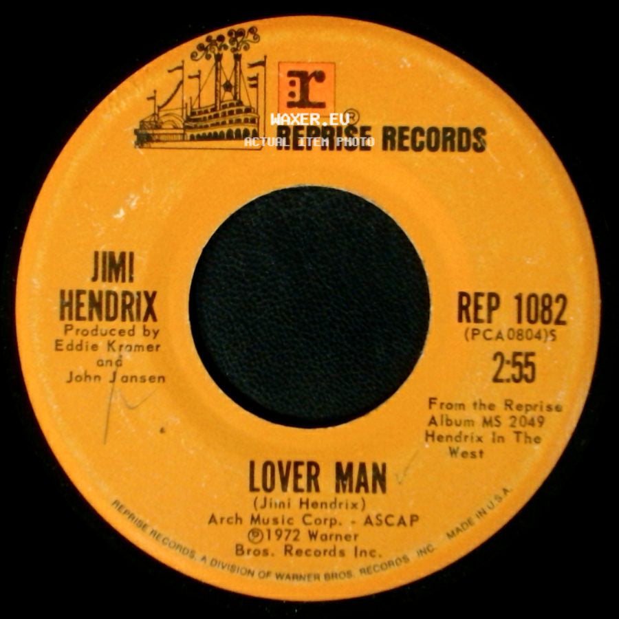 Jimi Hendrix - Johnny B. Goode / Lover Man side B