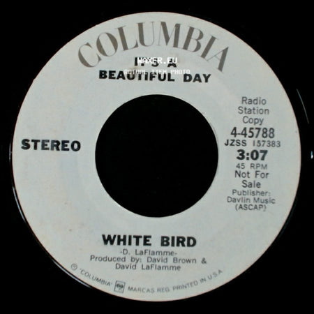 White Bird - It's A Beautiful Day / It's A Beautiful Day side A