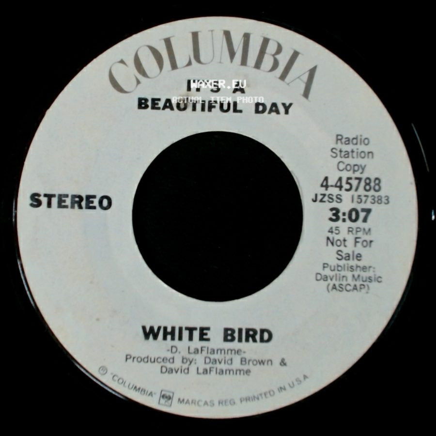 White Bird - It's A Beautiful Day / It's A Beautiful Day side A