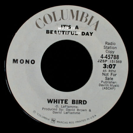 White Bird - It's A Beautiful Day / It's A Beautiful Day side B