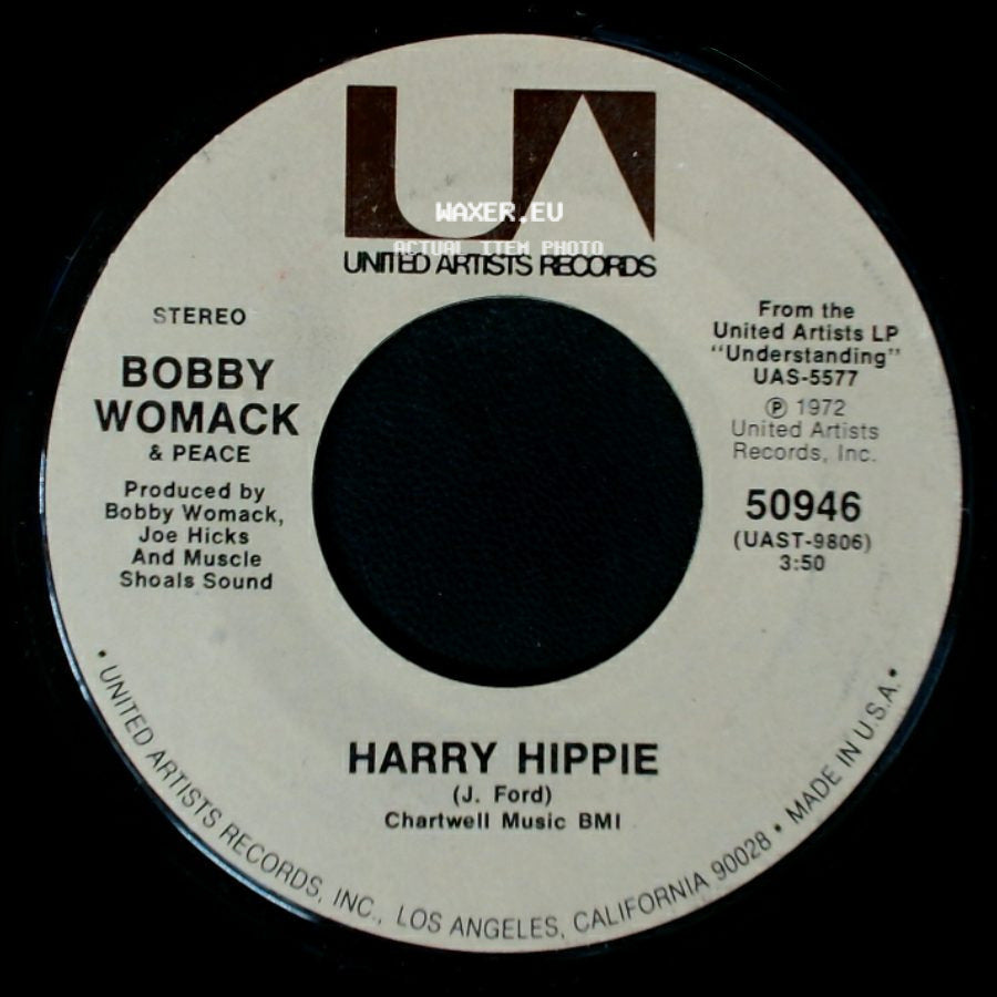 Bobby Womack & Peace - Sweet Caroline (Good Times Never Seemed So Good) / Harry Hippie side B
