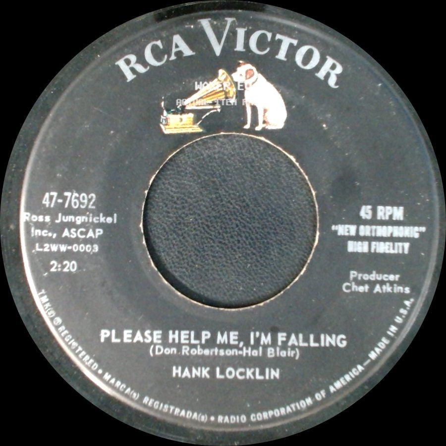 Hank Locklin - Please Help Me, I'm Falling / My Old Home Town side A
