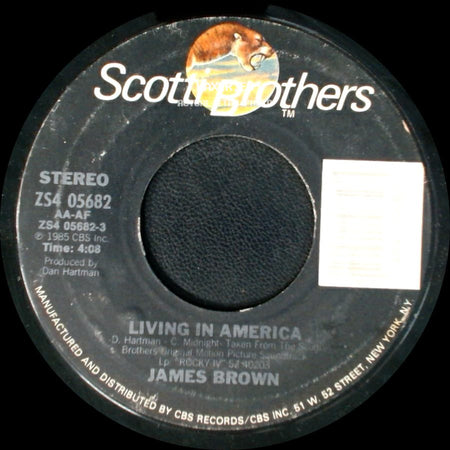 Vince Dicola / James Brown - Farewell / Living In America side B
