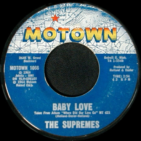 The Supremes - Baby Love / Ask Any Girl side A
