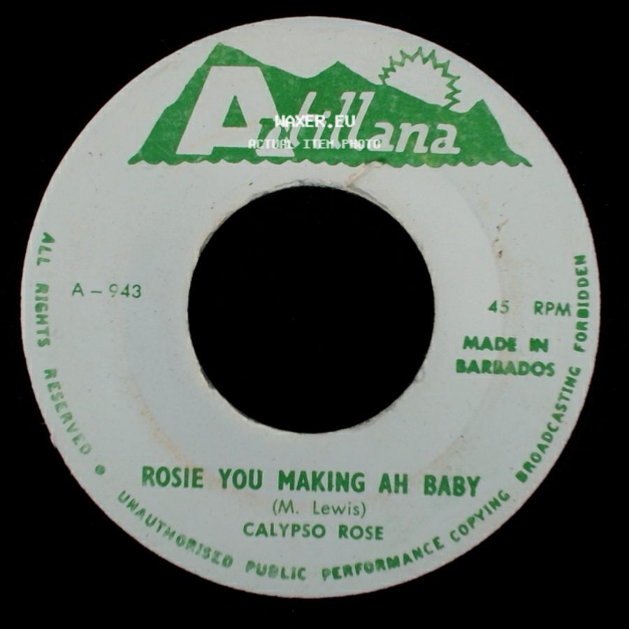 Calypso Rose - Rosie You Making Ah Baby / Engagement Ring side A