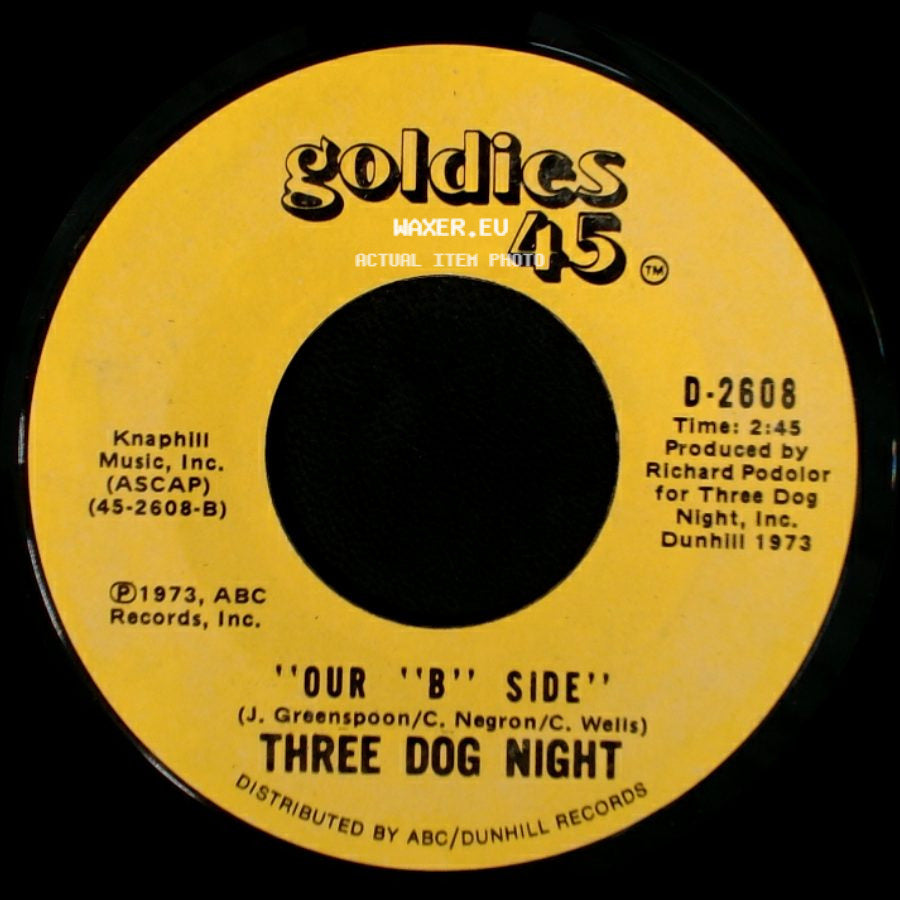 Three Dog Night - Our "B" Side / Shambala side A