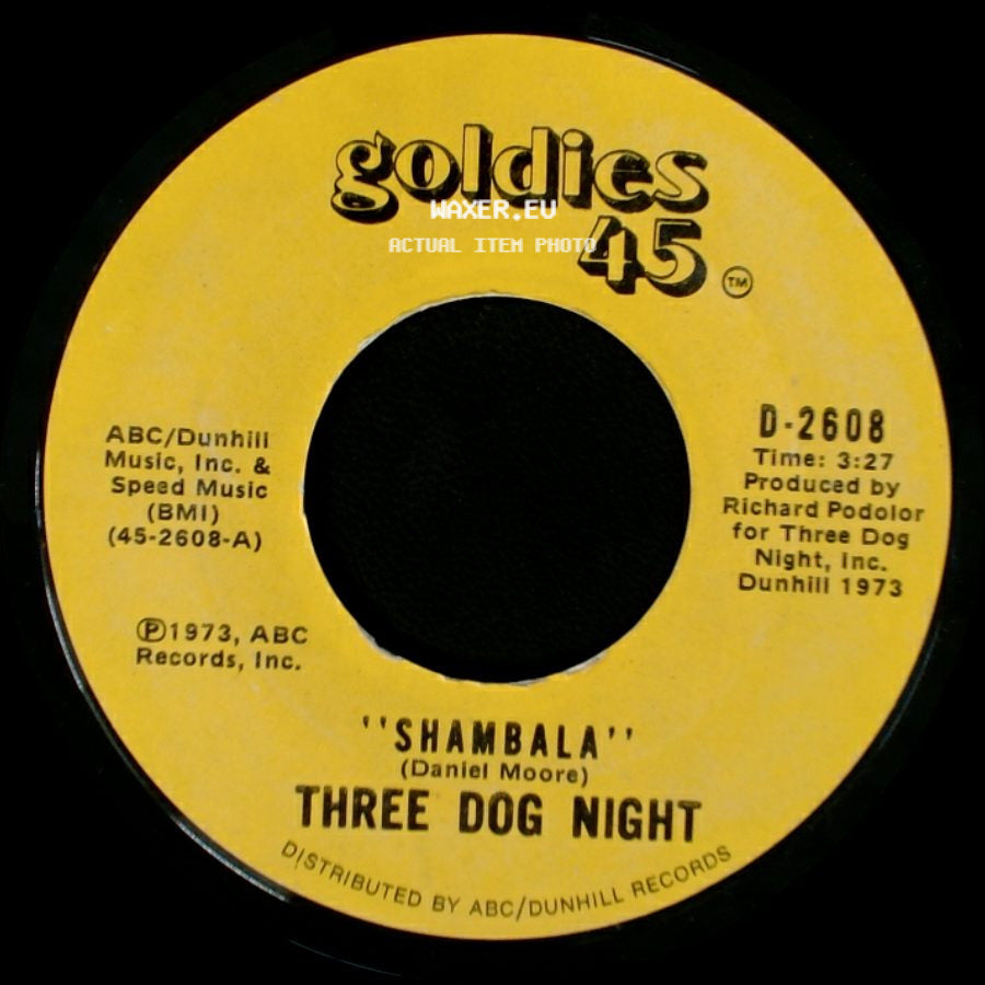 Three Dog Night - Our "B" Side / Shambala side B