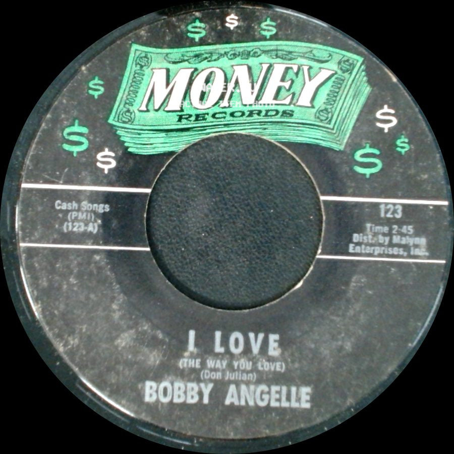 Bobby Angelle - I'm Begging / I Love (The Way You Love) side B