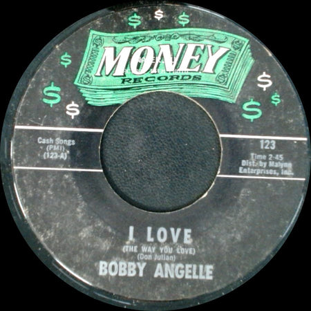 Bobby Angelle - I'm Begging / I Love (The Way You Love) side B