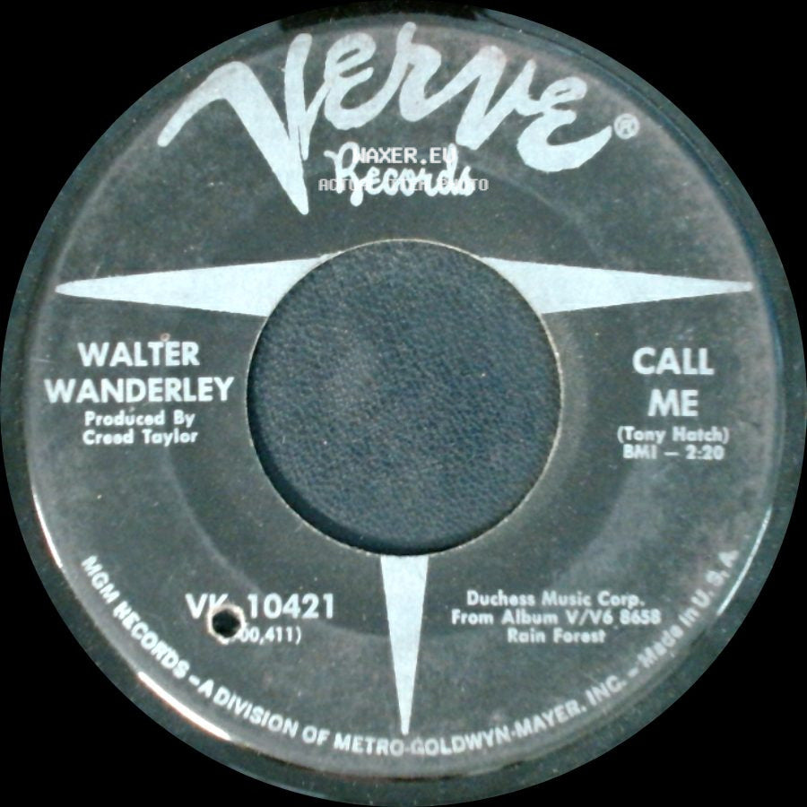 Walter Wanderley - Call Me / Summer Samba side A