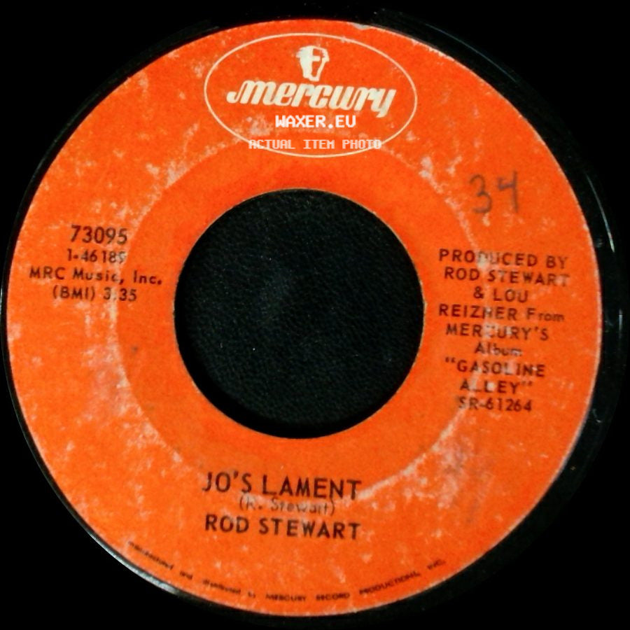 Rod Stewart - It's All Over Now / Jo's Lament side B