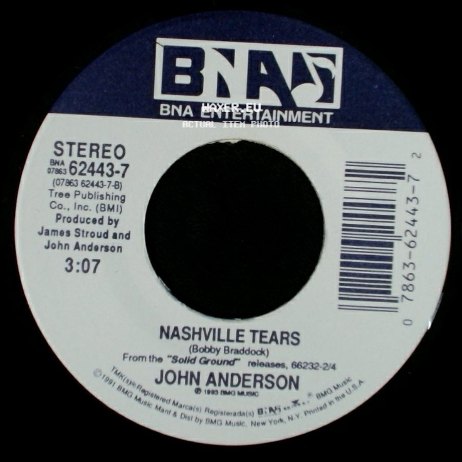 John Anderson - Nashville Tears / Money In The Bank side A