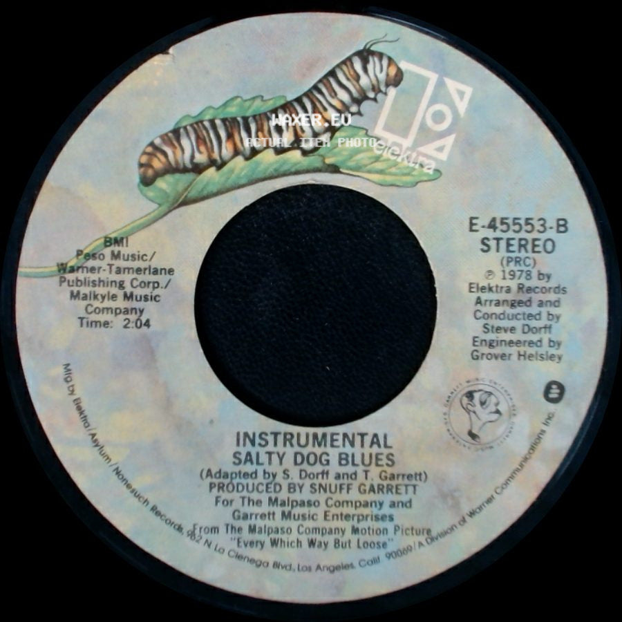 Charlie Rich - I'll Wake You Up When I Get Home / Instrumental Salty Dog Blues side B