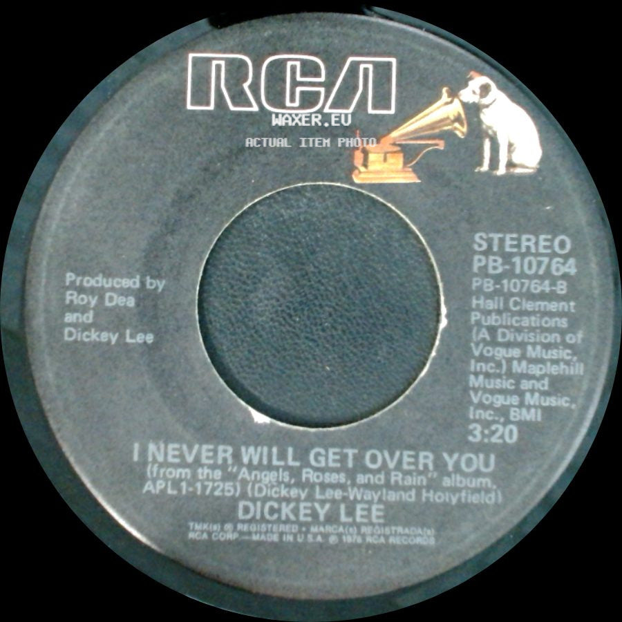 Dickey Lee - 9,999,999 Tears / I Never Will Get Over You side B