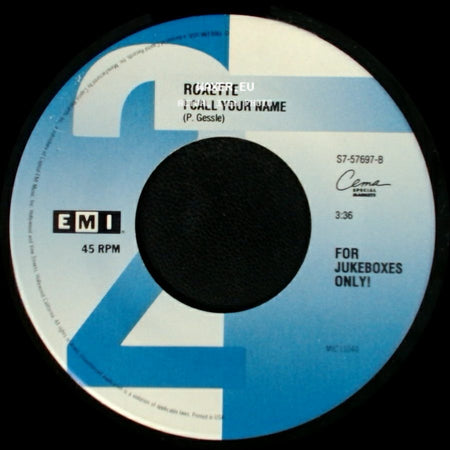 Roxette - I Call Your Name / Church Of Your Heart side A