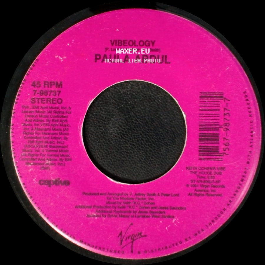 Paula Abdul - Vibelogy / Vibeology side B