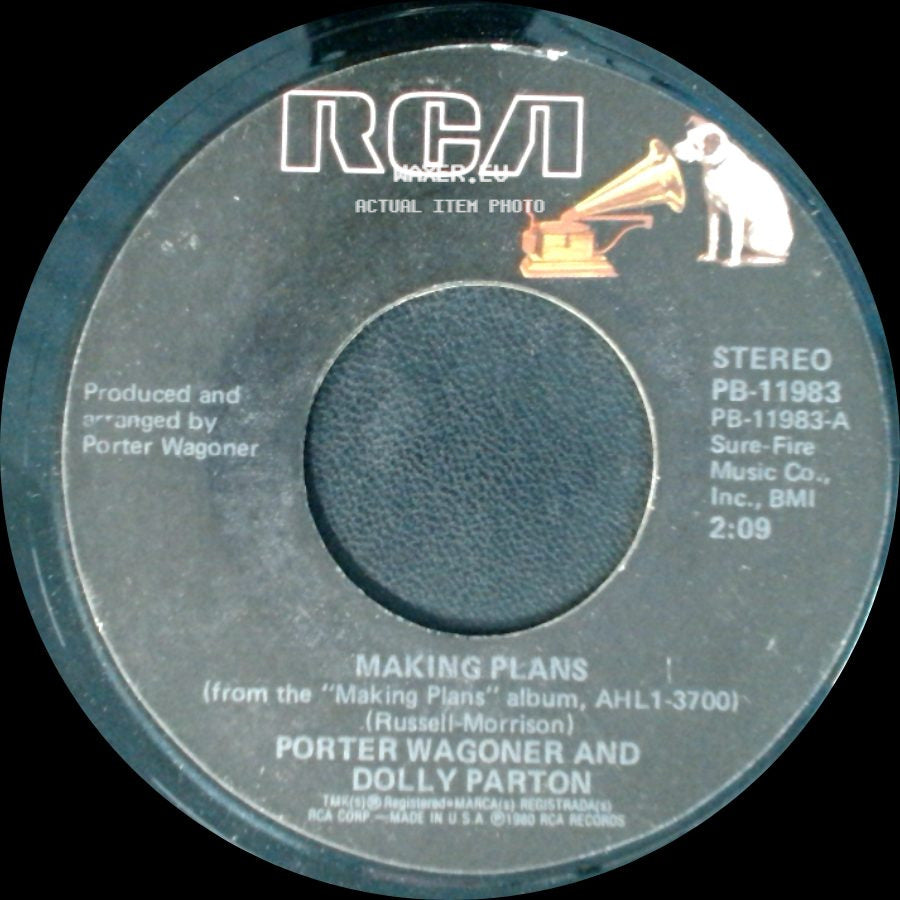 Porter Wagoner And Dolly Parton - Making Plans / Beneath The Sweet Magnolia Tree side A