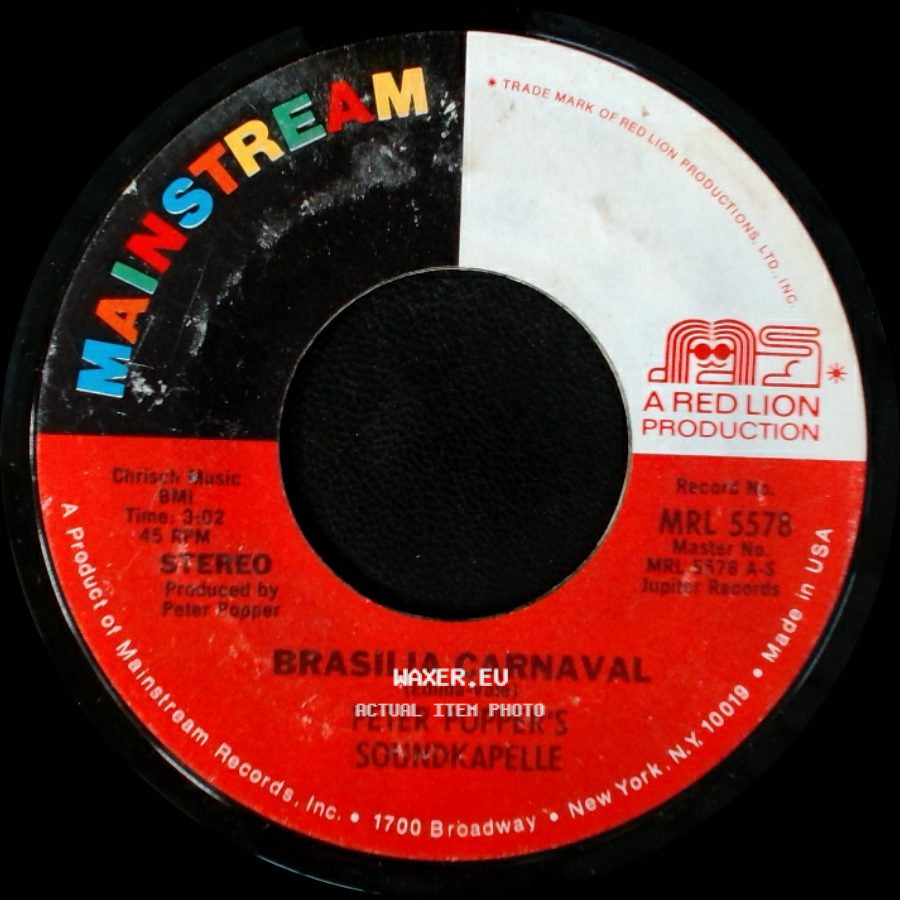 Peter Popper's Soundkapelle - Hava Nagila Carnaval / Brasilia Carnaval side B
