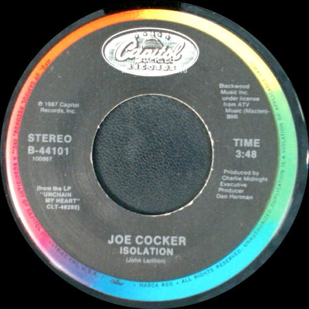 Joe Cocker - Isolation / Two Wrongs side A