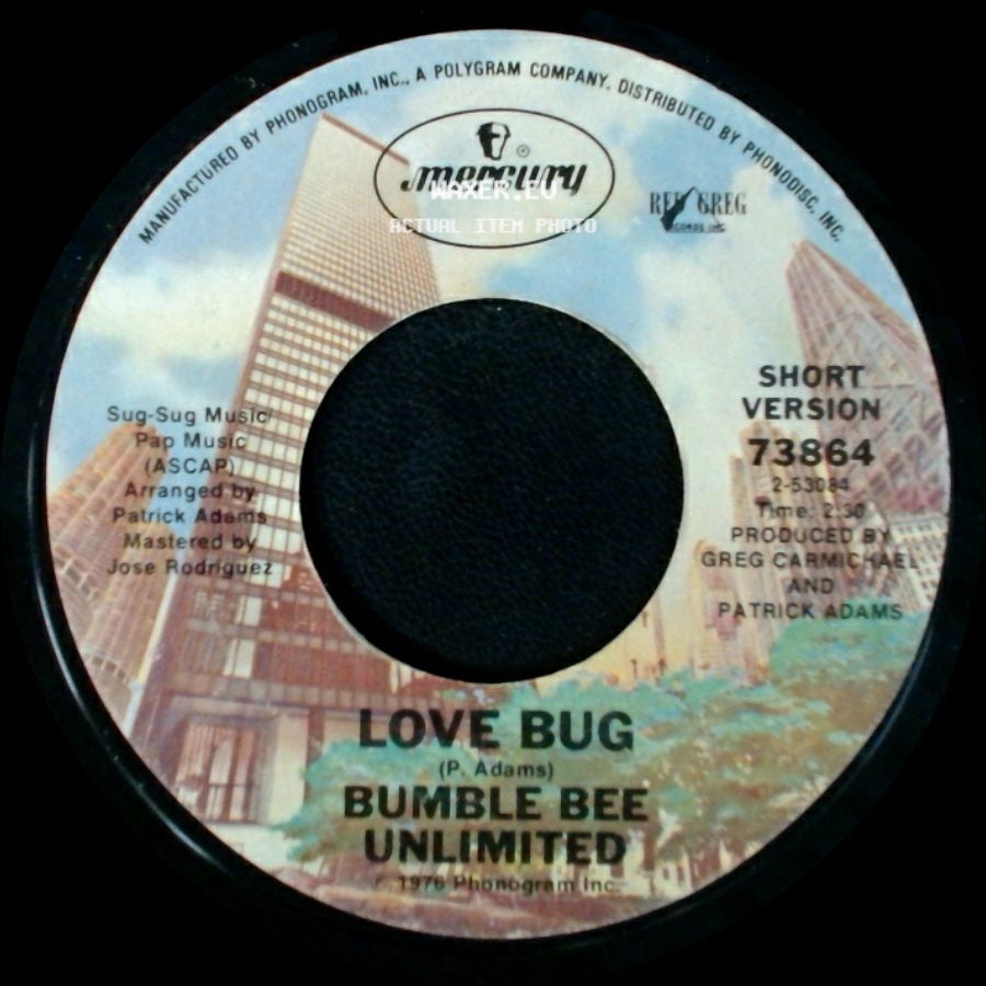 Bumble Bee Unlimited - Love Bug / Love Bug side B