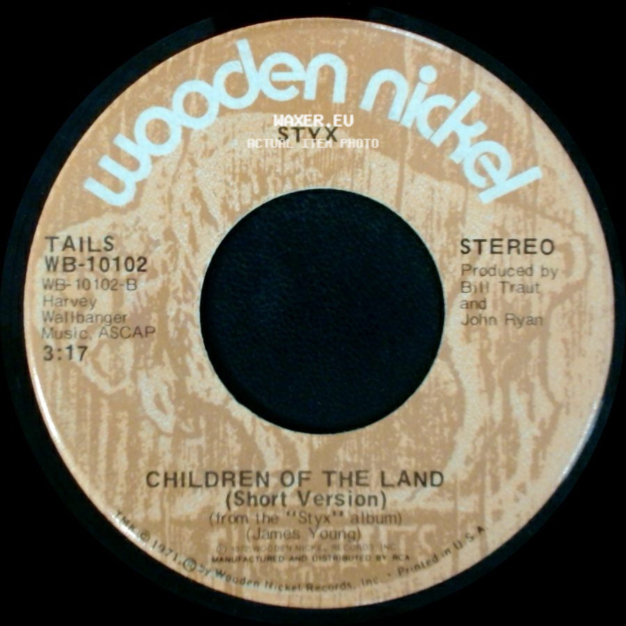 Styx - Children Of The Land (Short Version) / Lady side A
