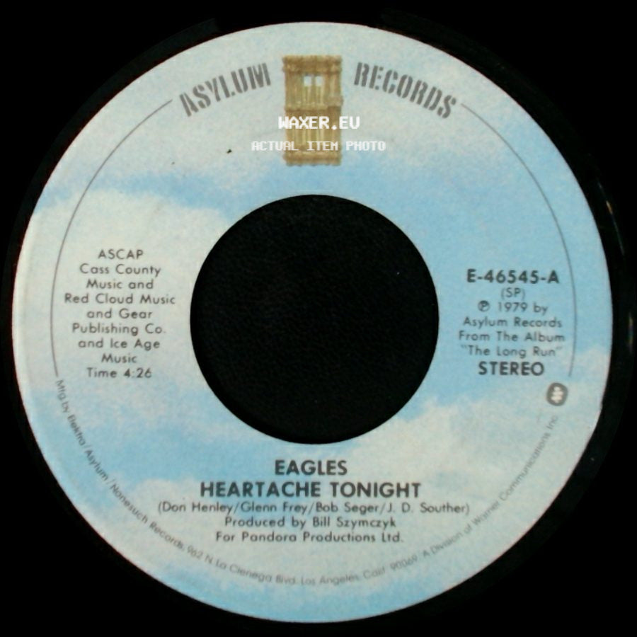 Eagles - Heartache Tonight / Teenage Jail side A