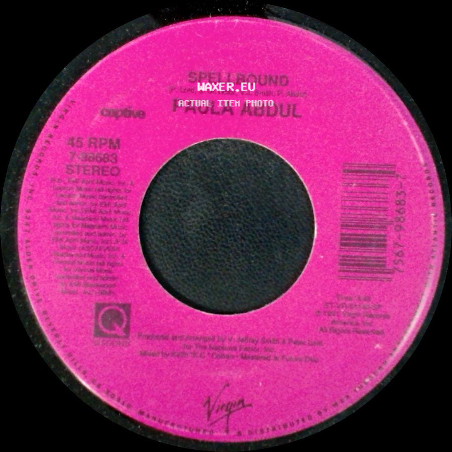 Paula Abdul - Spellbound / Blowing Kisses In The Wind side A