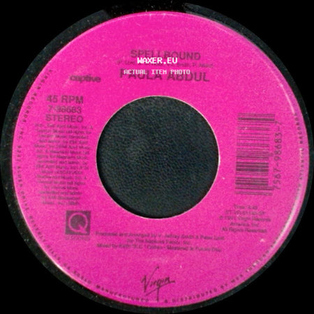 Paula Abdul - Spellbound / Blowing Kisses In The Wind side A