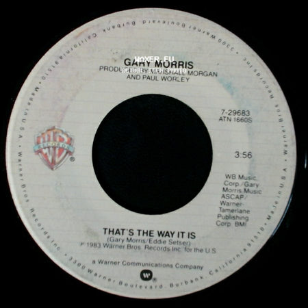 Gary Morris - The Love She Found In Me / That's The Way It Is side B