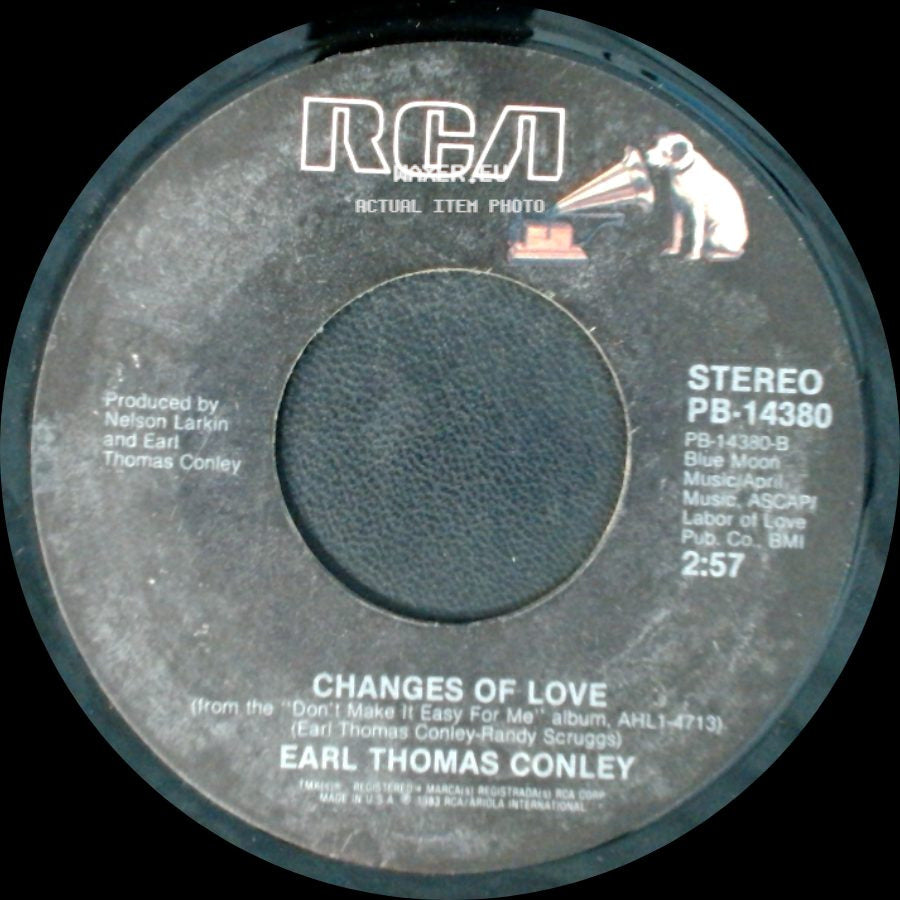 Earl Thomas Conley And Anita Pointer / Earl Thomas Conley - Too Many Times / Changes Of Love side B