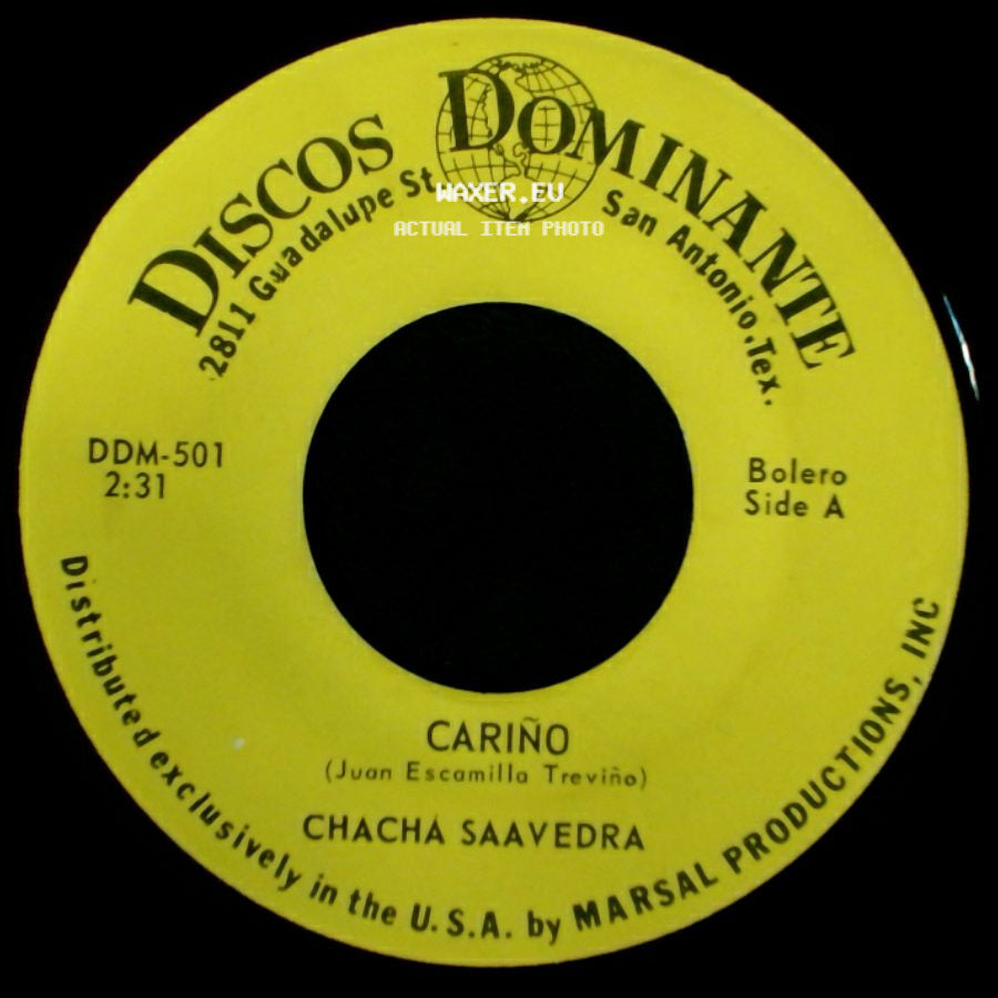 Chacha Saavedra - Cariño / Falsa Ilusion side A