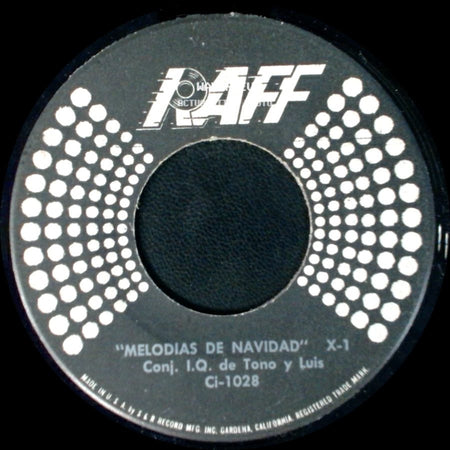Conj. I.Q. De Tono Y Luis - Melodias De Navidad / "El Barquito" side A