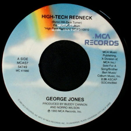 George Jones - High-Tech Redneck / Forever's Here To Stay side A