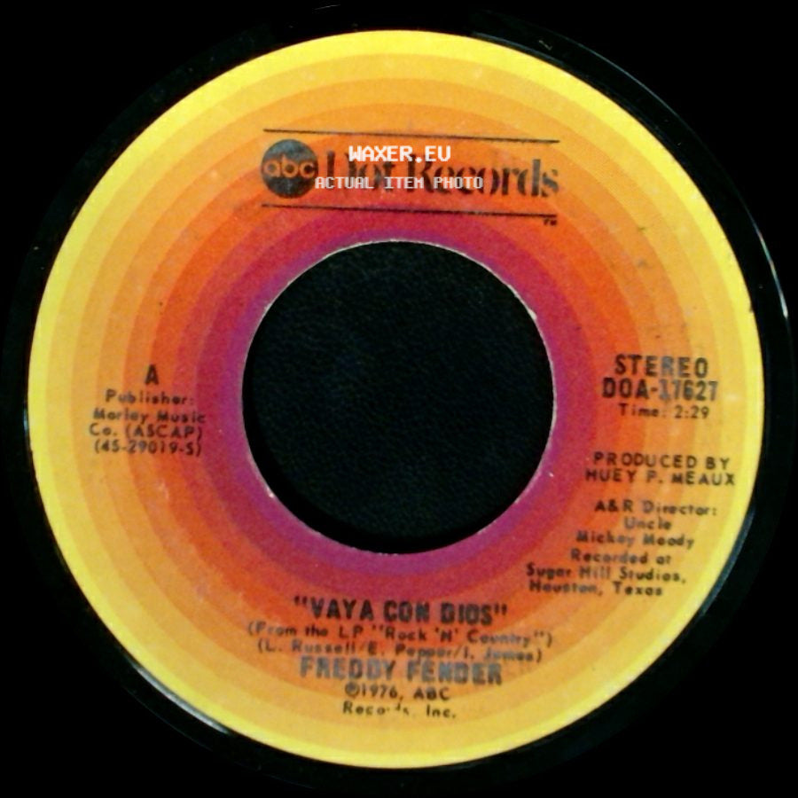 Freddy Fender - Vaya Con Dios / My Happiness side A