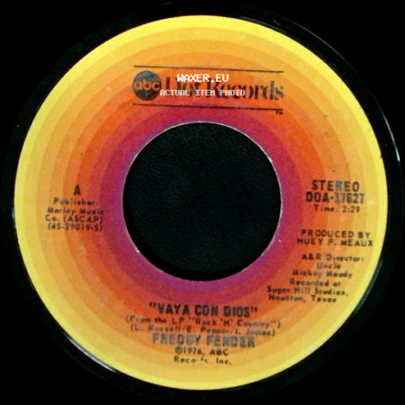 Freddy Fender - Vaya Con Dios / My Happiness side A
