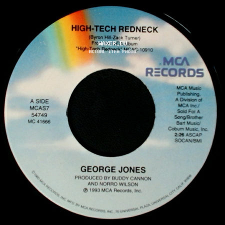 George Jones - High-Tech Redneck / Forever's Here To Stay side A