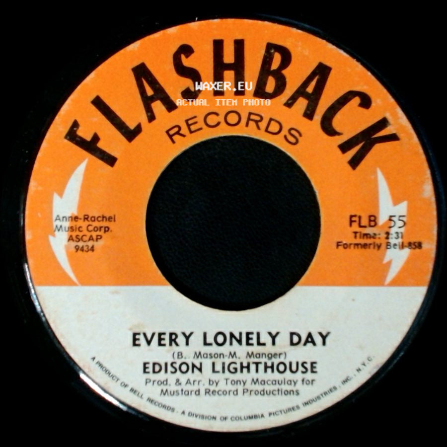 Edison Lighthouse - Every Lonely Day / Love Grows (Where My Rosemary Goes) side A