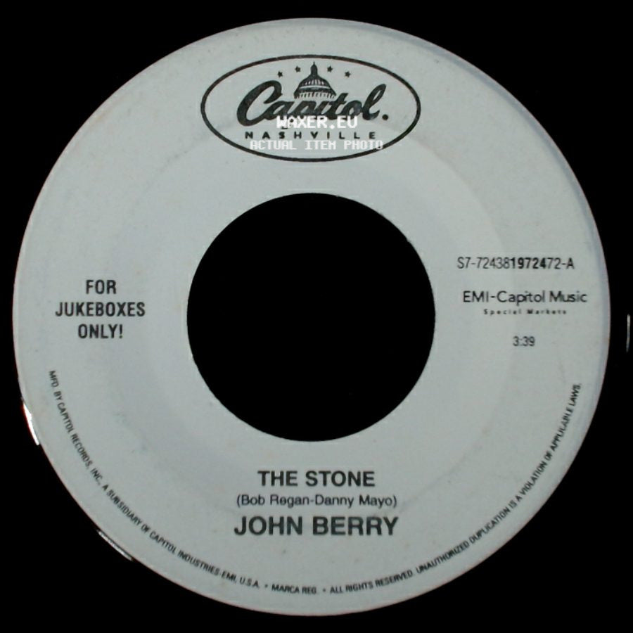 John Berry - The Stone / Livin' On Love side A