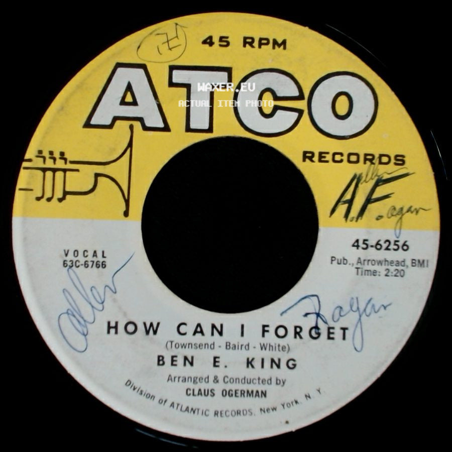 Ben E. King - Gloria Gloria / How Can I Forget side B