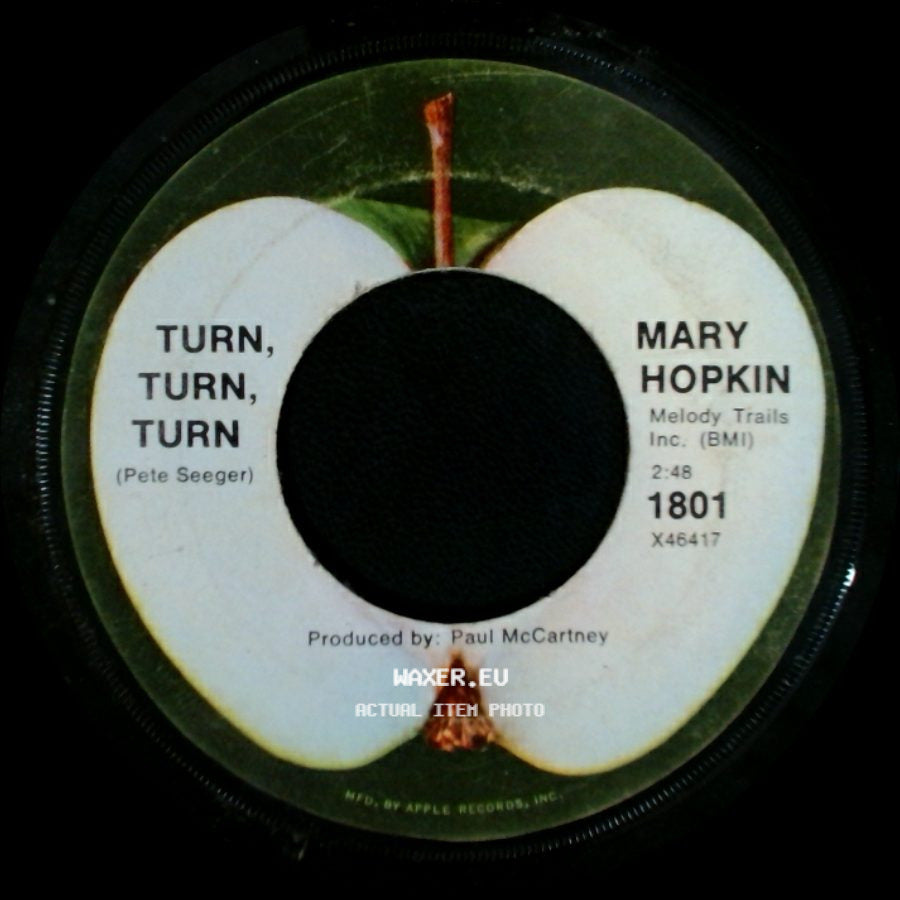 Mary Hopkin - Those Were The Days / Turn, Turn, Turn side B