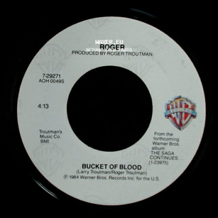 Roger - Bucket Of Blood / In The Mix side A