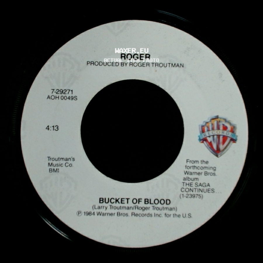 Roger - Bucket Of Blood / In The Mix side A