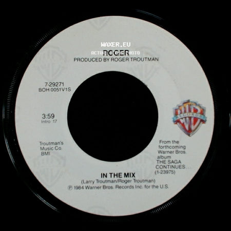 Roger - Bucket Of Blood / In The Mix side B