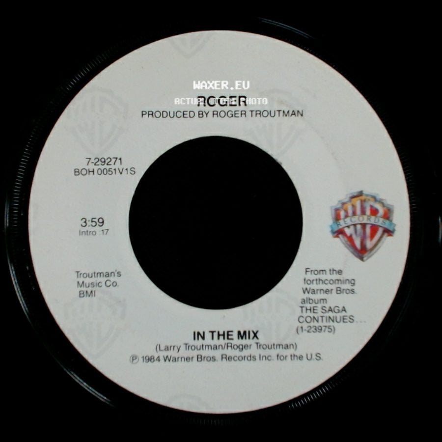 Roger - Bucket Of Blood / In The Mix side B