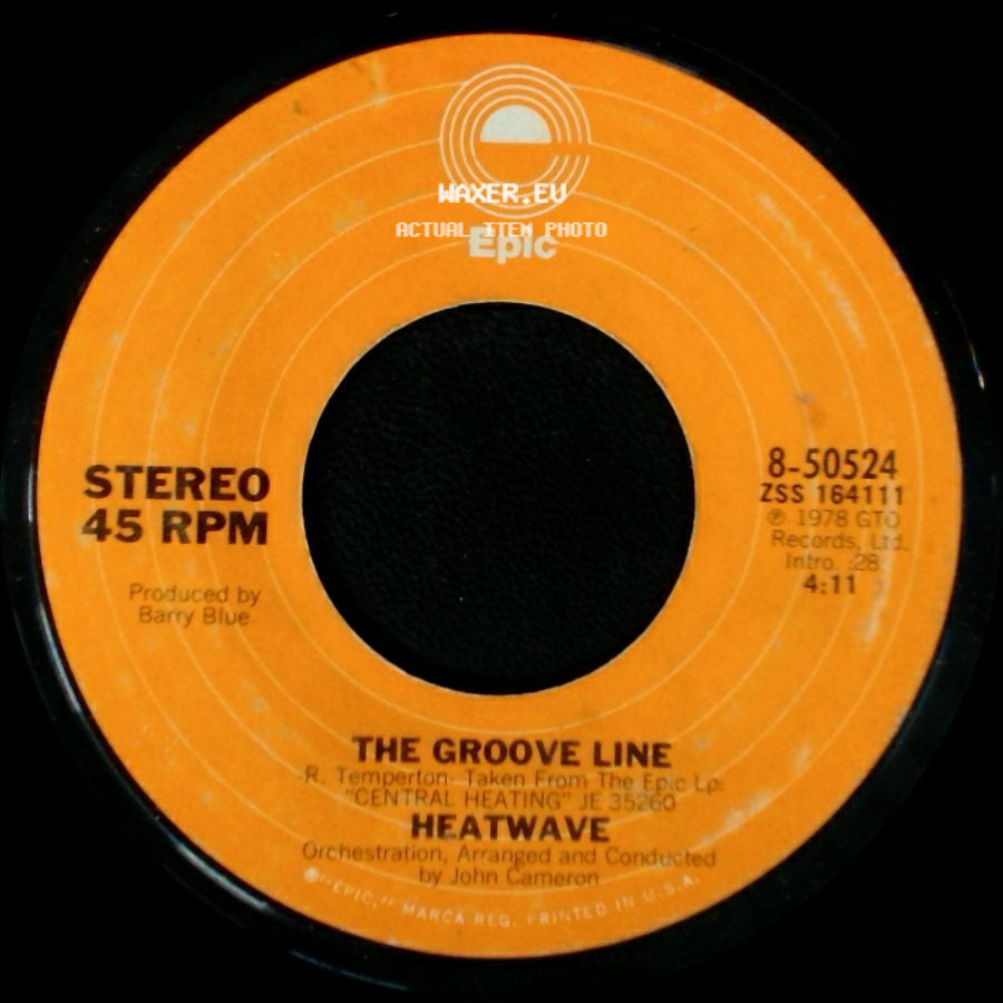 Heatwave - The Groove Line / Happiness Togetherness side A