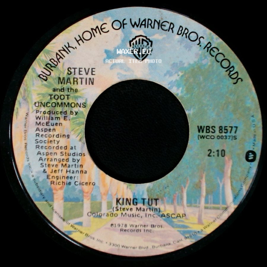 Steve Martin / Steve Martin And The Toot Uncommons - Sally Goodin / Hoedown At Alice's / King Tut side B
