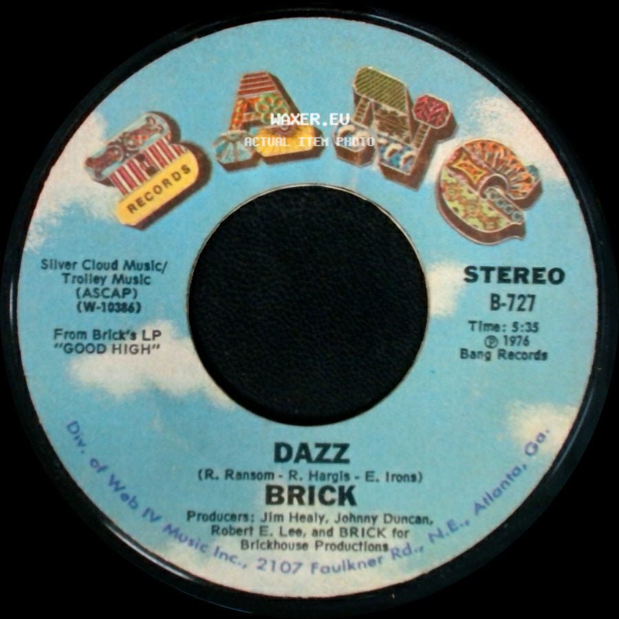 Brick - Southern Sunset / Dazz side B