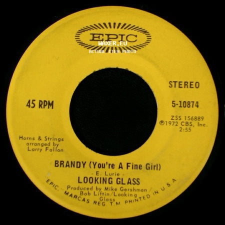Looking Glass - Brandy (You're A Fine Girl) / One By One side A