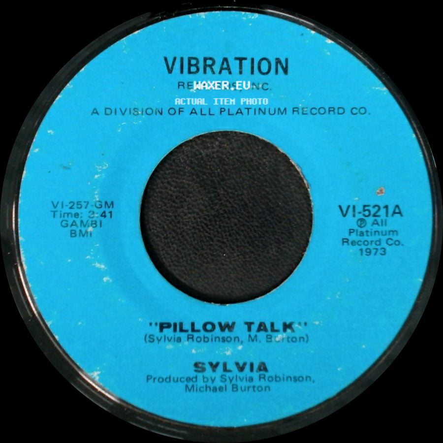 Sylvia - Pillow Talk / My Thing side A