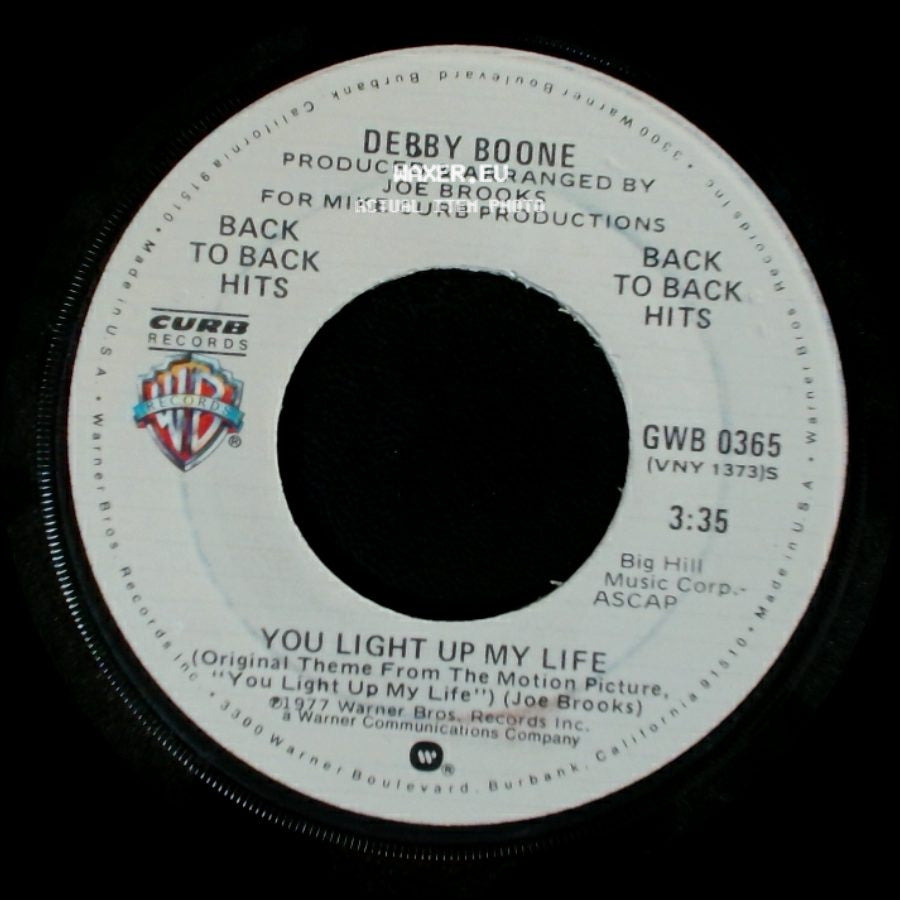 Debby Boone - Hasta Mañana / You Light Up My Life side B